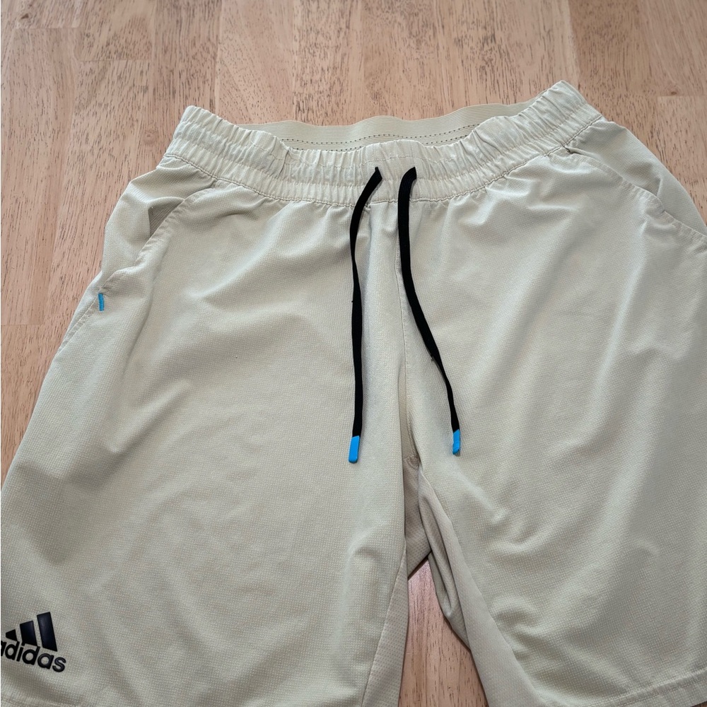 Adidas Men's Cream Shorts